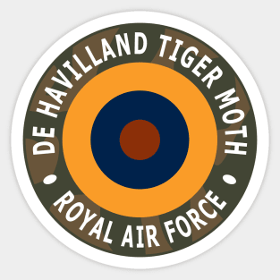 de Havilland Tiger Moth Sticker